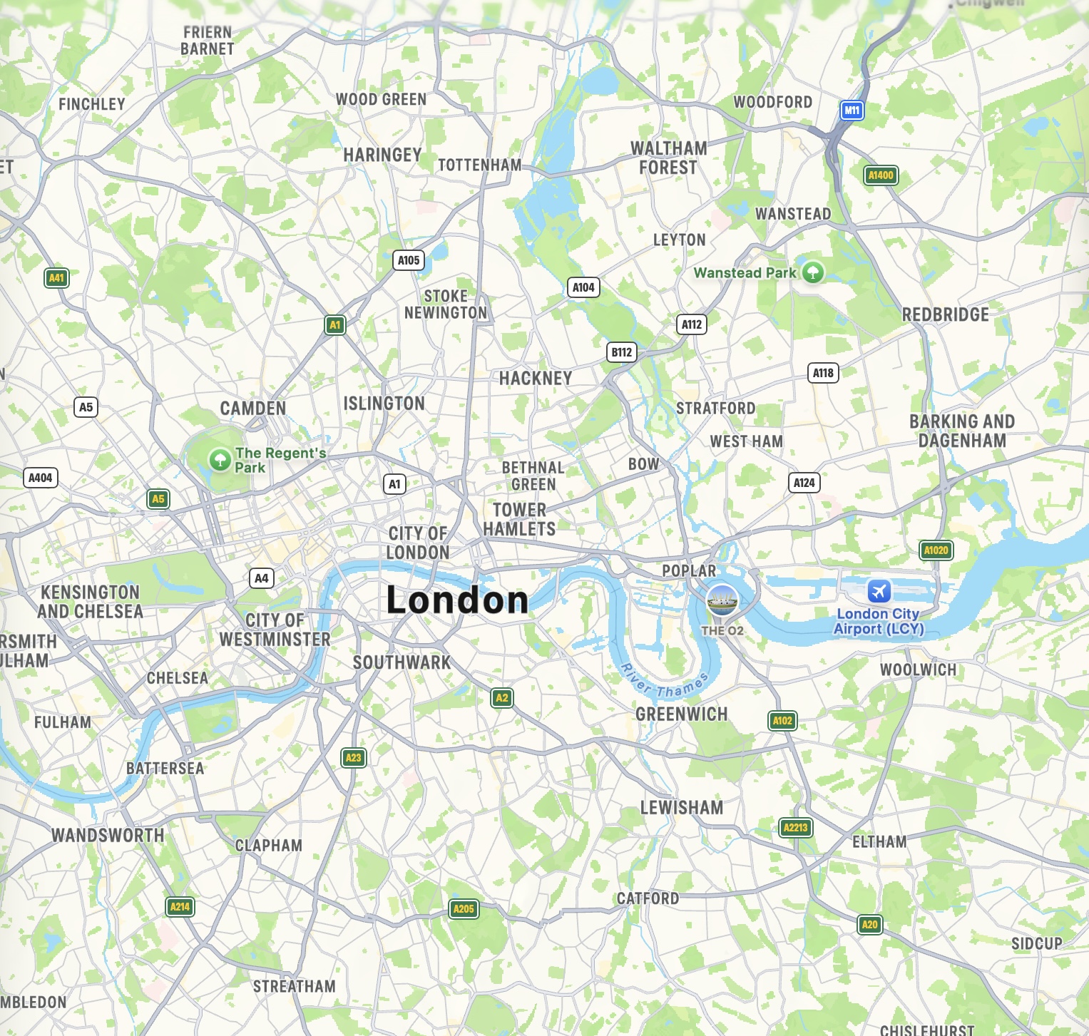 London map